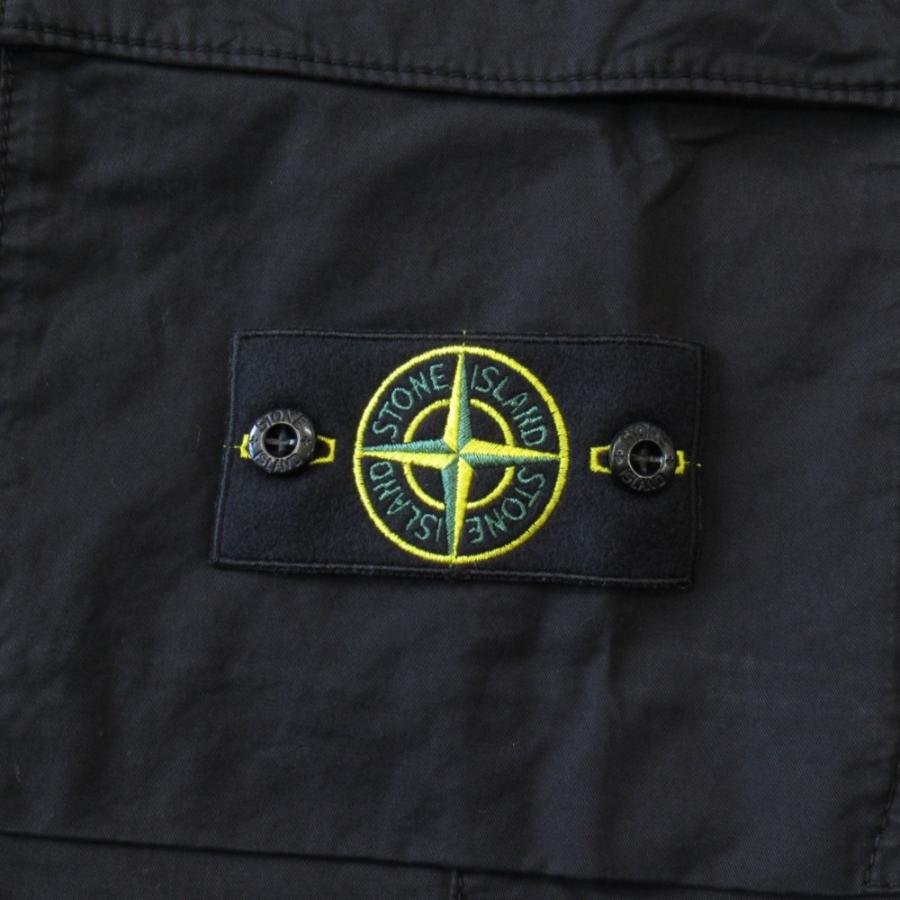 【未使用】ストーンアイランド カーゴ コンパスバッジ ロゴ ユーズドW30ブルー STONE ISLAND（ストーン アイランド） 美品 カーゴ パンツ コンパス