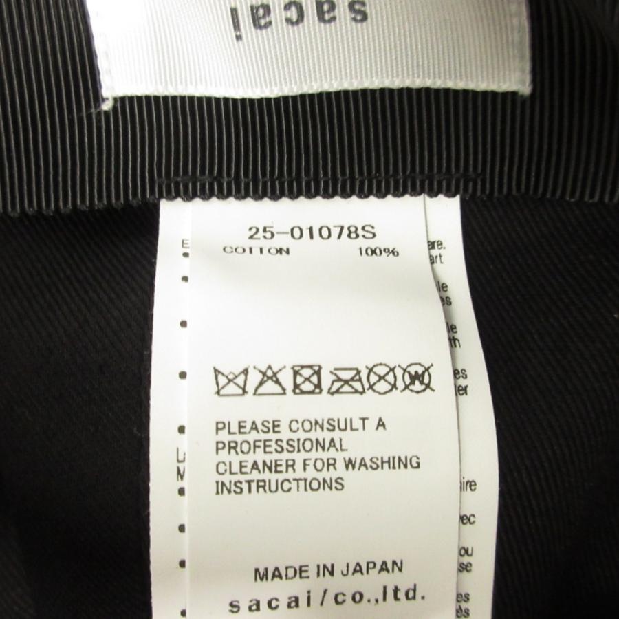 未使用 sacai × SEVENTEEN × JOOPITER サカイ セブンティーン ジュピター キャップ 帽子 セブチ 2025年 黒 ブラック メンズ レディース 古着 中古 | sacai | 05