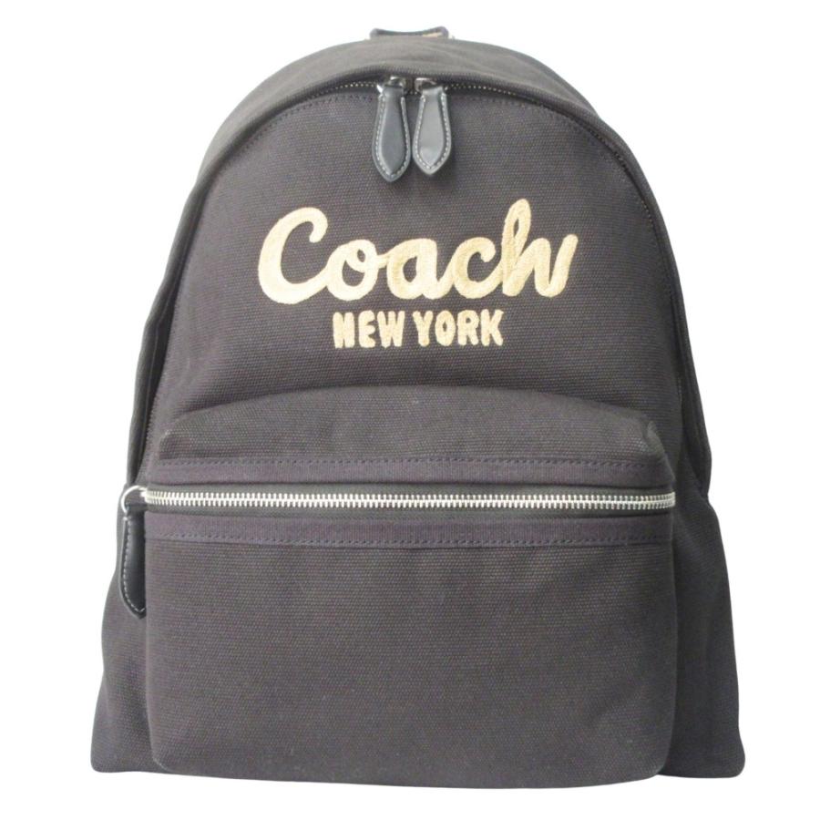COACH（コーチ） 美品 カーゴ バックパック バッグ リュック ロゴ 刺繍 