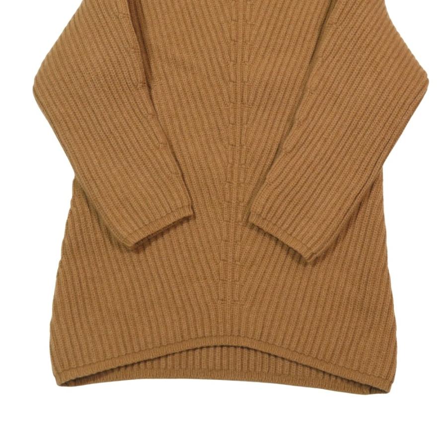 美品 Acne Studios アクネストゥディオズ ウール DEKA リブ ニット ワンピース オーバルネック ミニ丈 プルオーバー XS 茶 レディース 古着 中古 | Acne Studios | 05