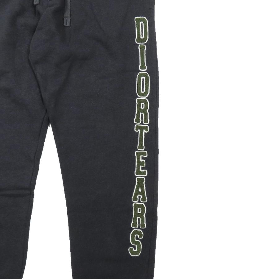 未使用 23SS DIOR ディオール × Denim Tears ロゴワッペン エンブロイダリー スウェットパンツ ジョガーパンツ グレー XXL 大きいサイズ メンズ 古着 中古_2
