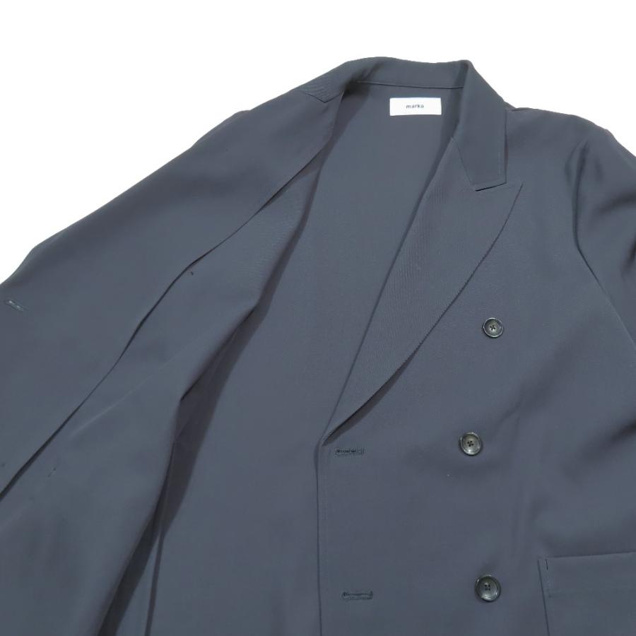 新品同様 25aw marka マーカ W.B JACKET LOOSE FIT ダブルブレステッド テーラードジャケット ブレザー 1 ミディアムグレー M25D01JK01C メンズ 古着 中古 | marka | 02