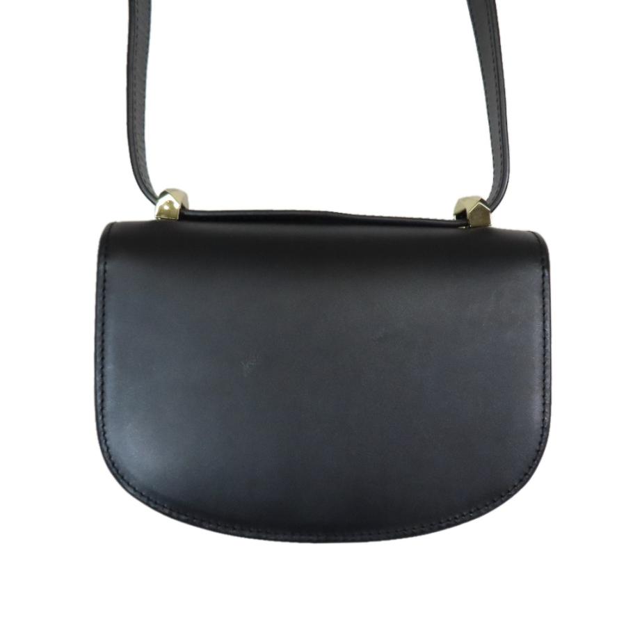 新品同様 A.P.C  アーペーセー SAC GENEVE MINI レザー サックジュネーヴミニ ショルダーバッグ クロスボディ カバン ブラック レディース 古着 中古 | A.P.C. | 02