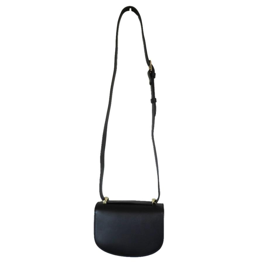 新品同様 A.P.C  アーペーセー SAC GENEVE MINI レザー サックジュネーヴミニ ショルダーバッグ クロスボディ カバン ブラック レディース 古着 中古 | A.P.C. | 05