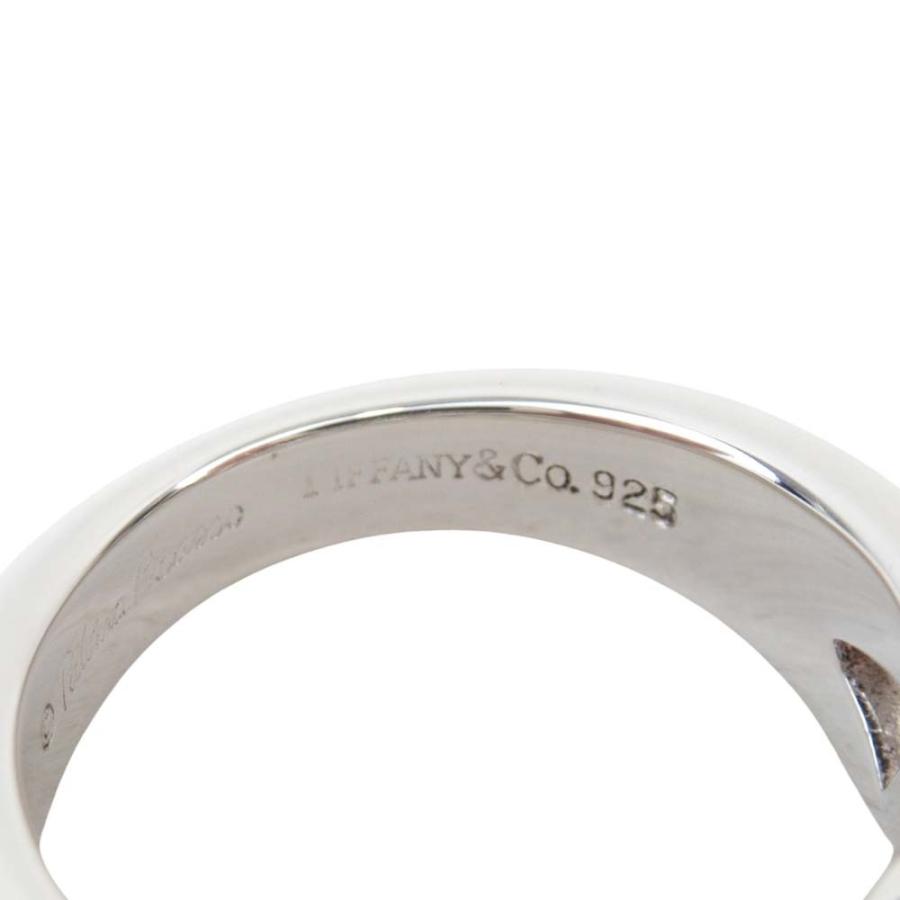 新品同様 TIFFANY & Co ティファニー トリプル ラビングハート リング 指輪 925 アクセサリー パロマピカソ 11号 シルバー レディース 古着 中古_5