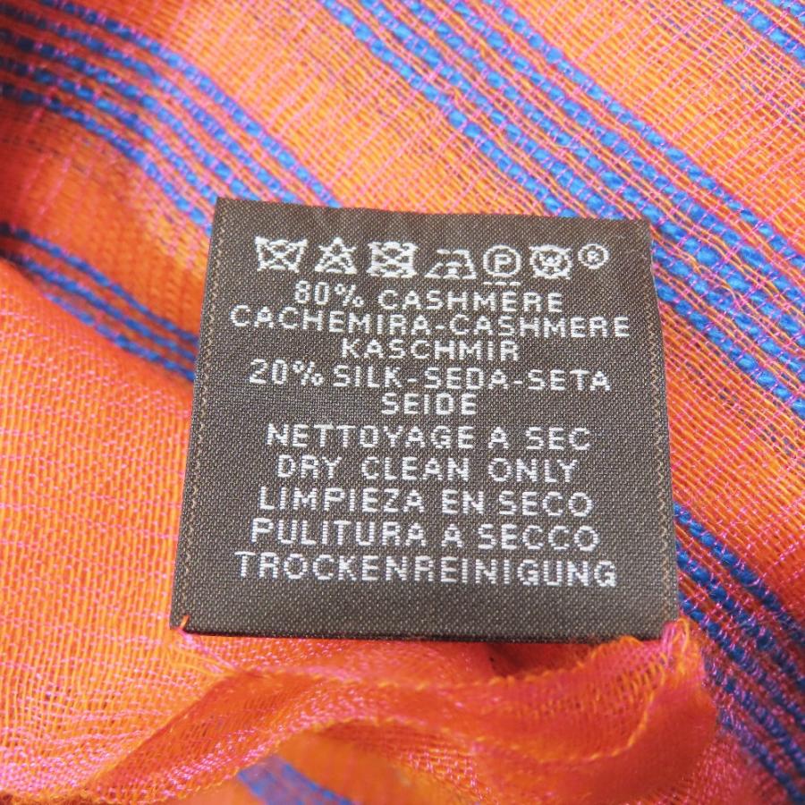 HERMES（エルメス） 美品 カシミヤ シルク カシシル 大判 ストール