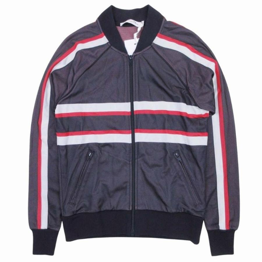 未使用 Christian Dior クリスチャンディオール 21aw Track Jacket ライン スター ロゴ トラックジャケット ブルゾン XS グレー レディース 古着 中古 | Christian Dior | 01