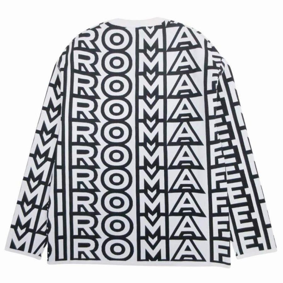 未使用 FENDI フェンディ x マークジェイコブス 23ss ロゴ総柄 ニット セーター プルオーバー 長袖 カプセルツートン 38 白 レディース 古着 中古 | FENDI | 01