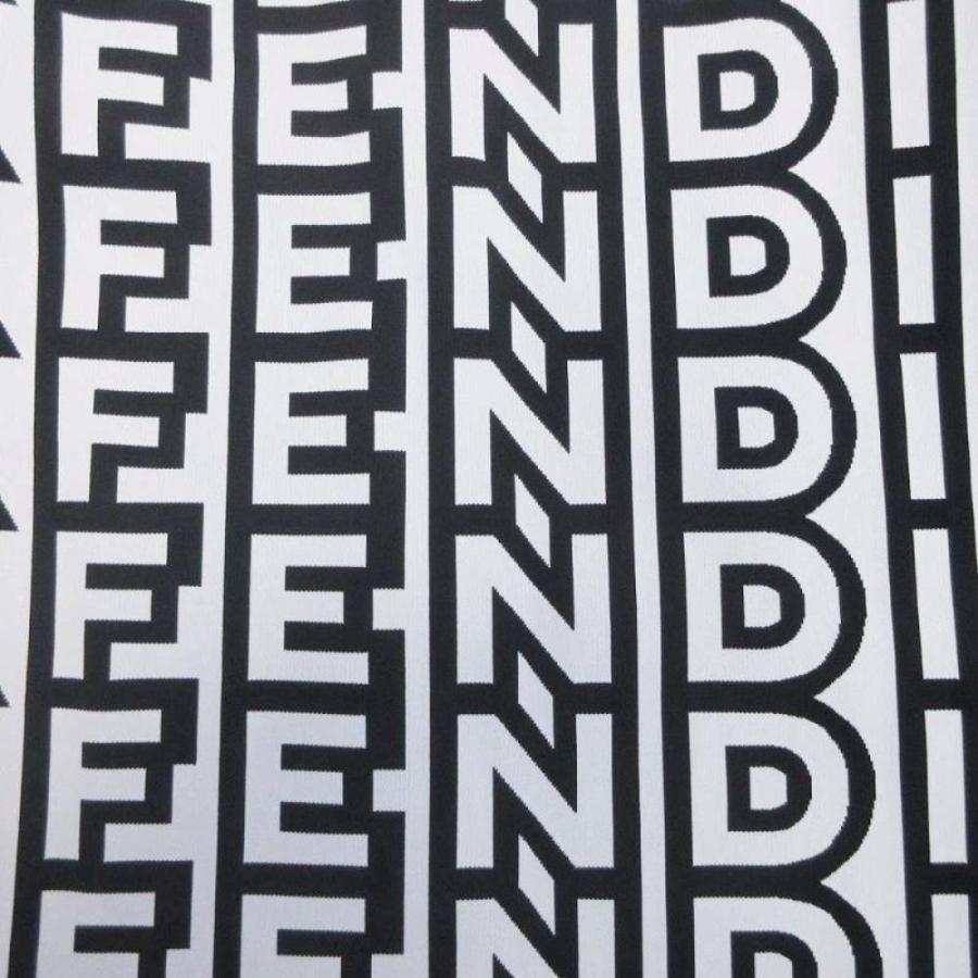 未使用 FENDI フェンディ x マークジェイコブス 23ss ロゴ総柄 ニット セーター プルオーバー 長袖 カプセルツートン 38 白 レディース 古着 中古 | FENDI | 04