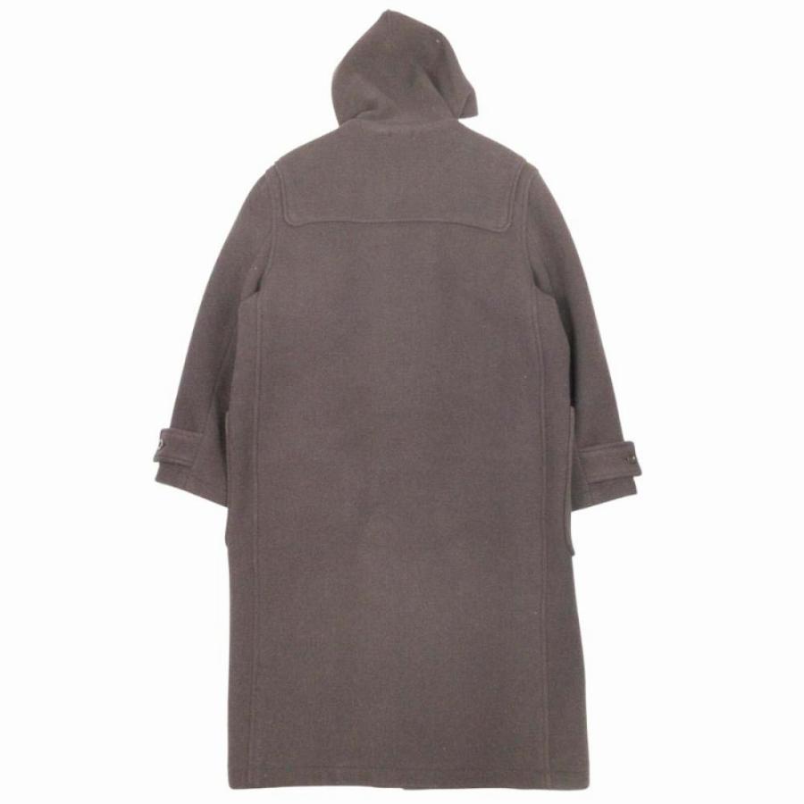 【美品】LENOウールカシミヤメルトンダッフルコート（ブラウン） カシミヤ混 LENO 美品 リノ 20aw ウールカシミヤ メルトン ロング ダッフルコート