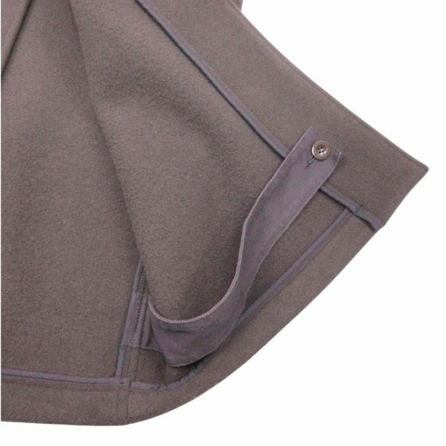 LENO 美品 リノ 20aw ウールカシミヤ メルトン ロング ダッフルコート