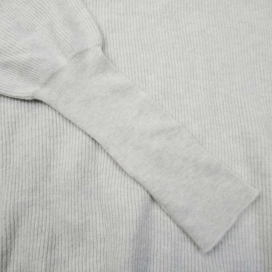 美品 Maison Margiela 4 メゾンマルジェラ 18aw エルボーパッチ セーター タートルネック オーバーサイズ ニット XS ライトグレー レディース 古着 中古 | Maison Margiela | 04