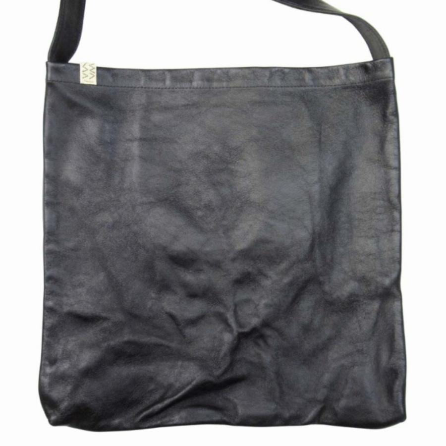 新品同様 VISVIM ビズビム 24ss RECORD BAG DMGD IT VEG.H 馬革 レコードバッグ ダメージ加工 ホースレザー カバン 鞄 黒 ブラック メンズ 古着 中古 USED visvim（ヴィズヴィム） 新品同様 ビズビム 24ss RECORD BAG DMGD IT