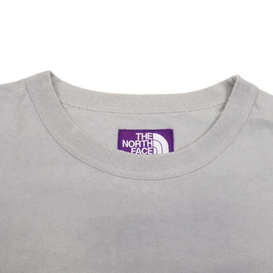 良品 THE NORTH FACE PURPLE LABEL ザノースフェイスパープルレーベル NT3103N 7oz H/S Pocket Tee Tシャツ S グレー レディース 古着 中古 | THE NORTH FACE PURPLE LABEL | 02