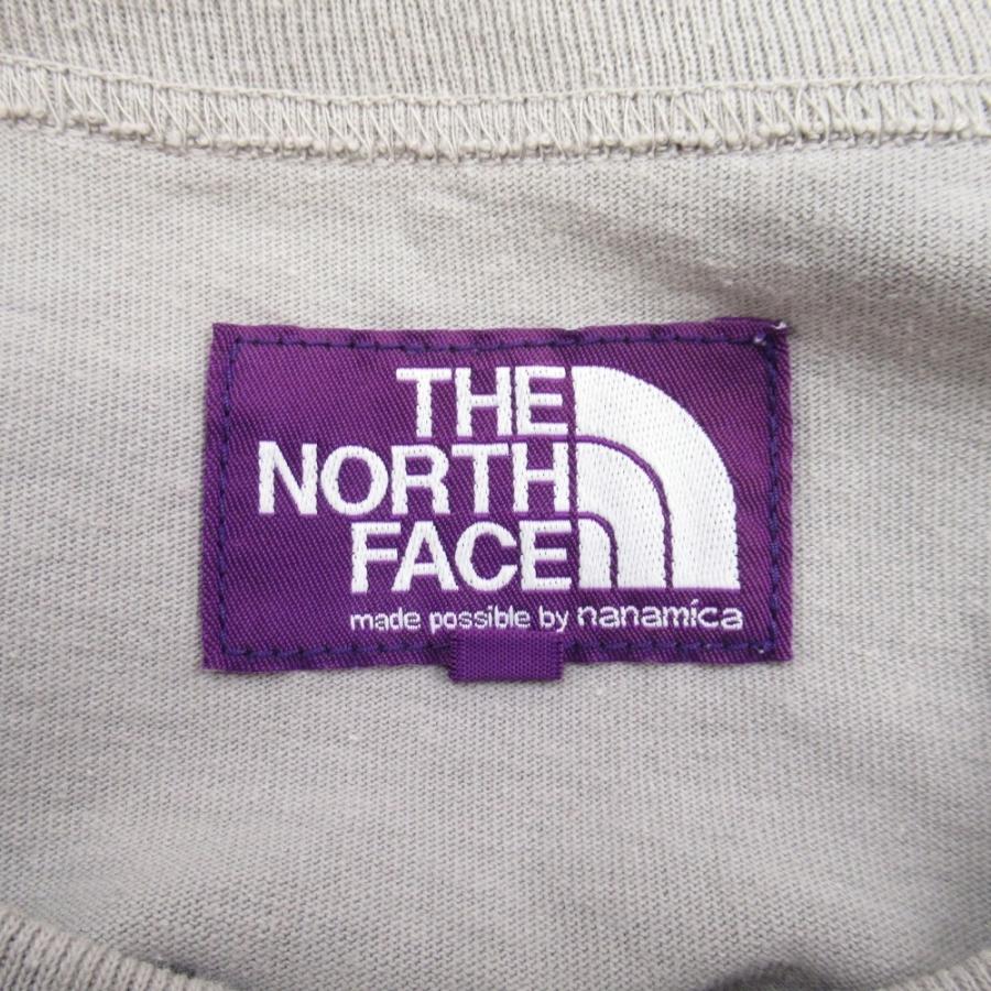 良品 THE NORTH FACE PURPLE LABEL ザノースフェイスパープルレーベル NT3103N 7oz H/S Pocket Tee Tシャツ S グレー レディース 古着 中古 | THE NORTH FACE PURPLE LABEL | 06