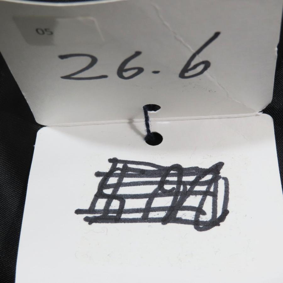 未使用 HERMES エルメス チェック柄 ナイロンブレンド ウール テーラードジャケット ブレザー 3B 総裏地 スーツ 46 ブラック グリーン メンズ 古着 中古 | HERMES | 07