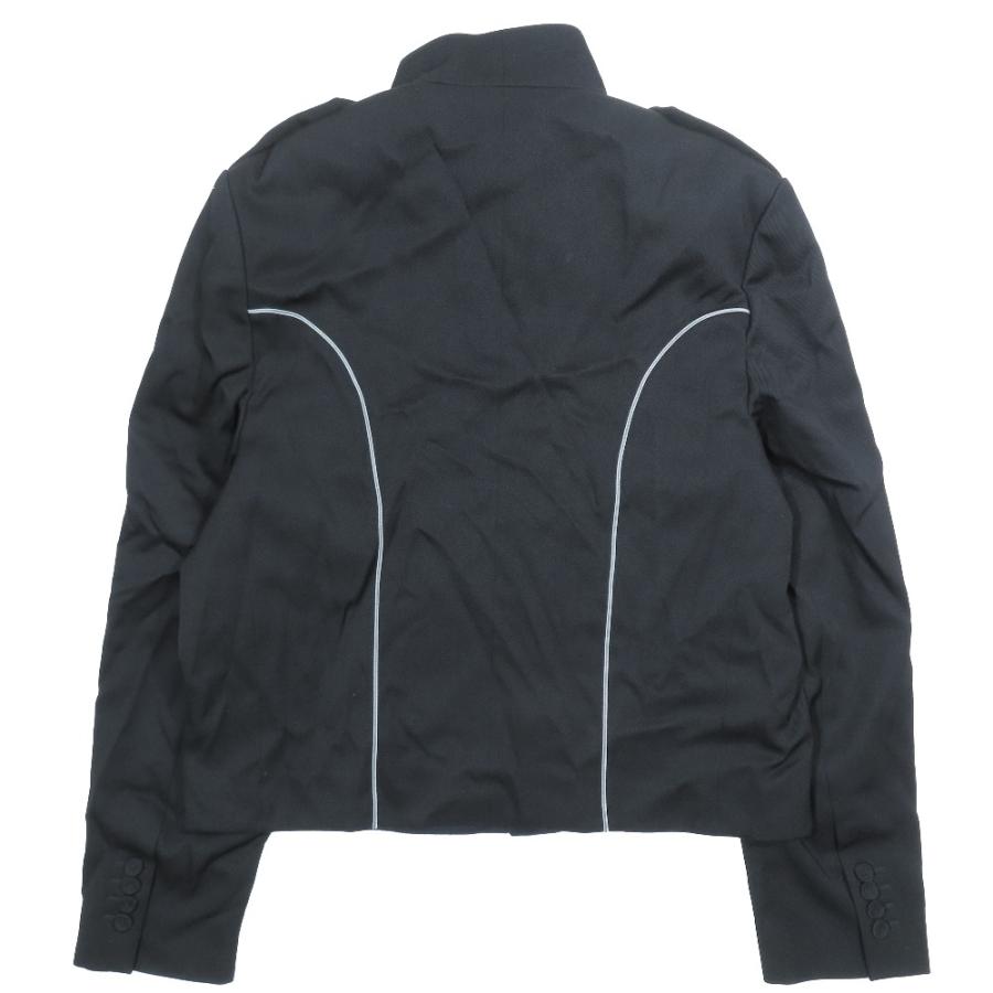 新品同様 DIOR ディオール ナポレオンジャケット ダブルブレスト ショートコート クロップド ウール カシミヤ 長袖 50 ブラック  メンズ 古着 中古 |  | 02