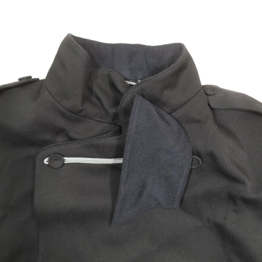 新品同様 DIOR ディオール ナポレオンジャケット ダブルブレスト ショートコート クロップド ウール カシミヤ 長袖 50 ブラック  メンズ 古着 中古 |  | 03