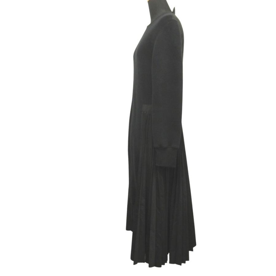 sacai（サカイ） 美品 21ss ドッキング ワンピース ドレス スウェット