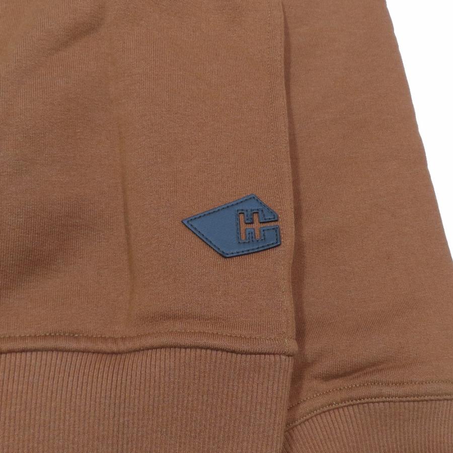 未使用 HERMES エルメス スウェット トレーナー 長袖 クルーネック カンガルーポケット 裏起毛 カットソー S ブラウン メンズ 古着 中古 | HERMES | 05