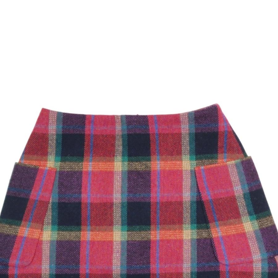 美品 To b by agnes b. トゥービーバイアニエスベー クラシックチェック スカート ミニ丈 バッグジップ ボトムス 36 マルチカラー レディース 古着 中古 |  | 02