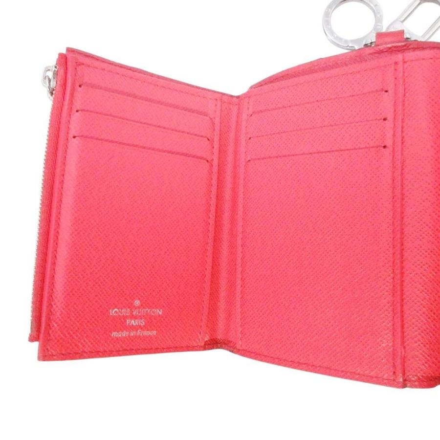 ルイヴィトン Louis Vuitton シュプリーム チェーンウォレット エピ M67755 赤 【69767】 ルイヴィトン LOUIS VUITTON Supreme チェーンコンパクトウォレット
