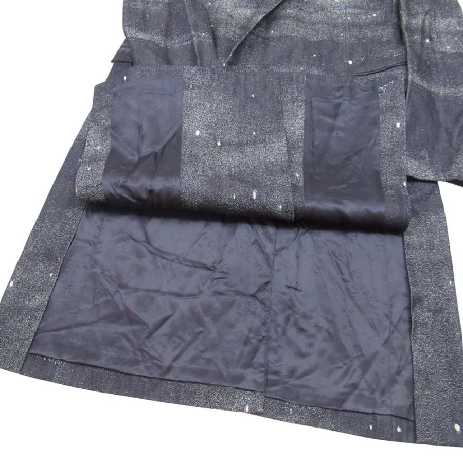未使用 DIOR HOMME ディオール・オム 21aw ピータードイグコラボ MILKY WAY デニムジャガード チェスターコート 50 インディゴ メンズ 古着 中古 | Dior HOMME | 06