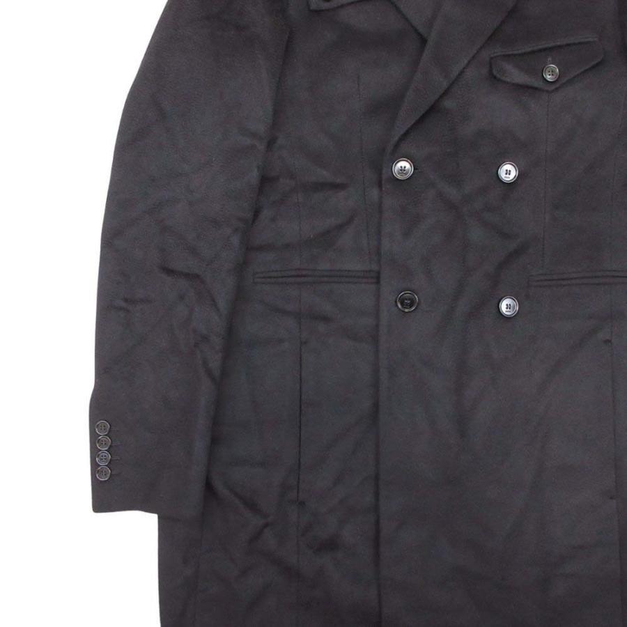未使用 DIOR HOMME ディオール・オム 19aw カシミヤ100％ ダブルブレスト コート ピークドラペル アウター 44 黒 ブラック メンズ 古着 中古 | Dior HOMME | 05