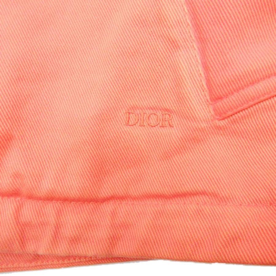 未使用 DIOR HOMME ディオール・オム 21aw ピータードイグコラボ オーバーサイズ コットンフーディー ジャケット ブルゾン 46 オレンジ メンズ 古着 中古 | Dior HOMME | 04