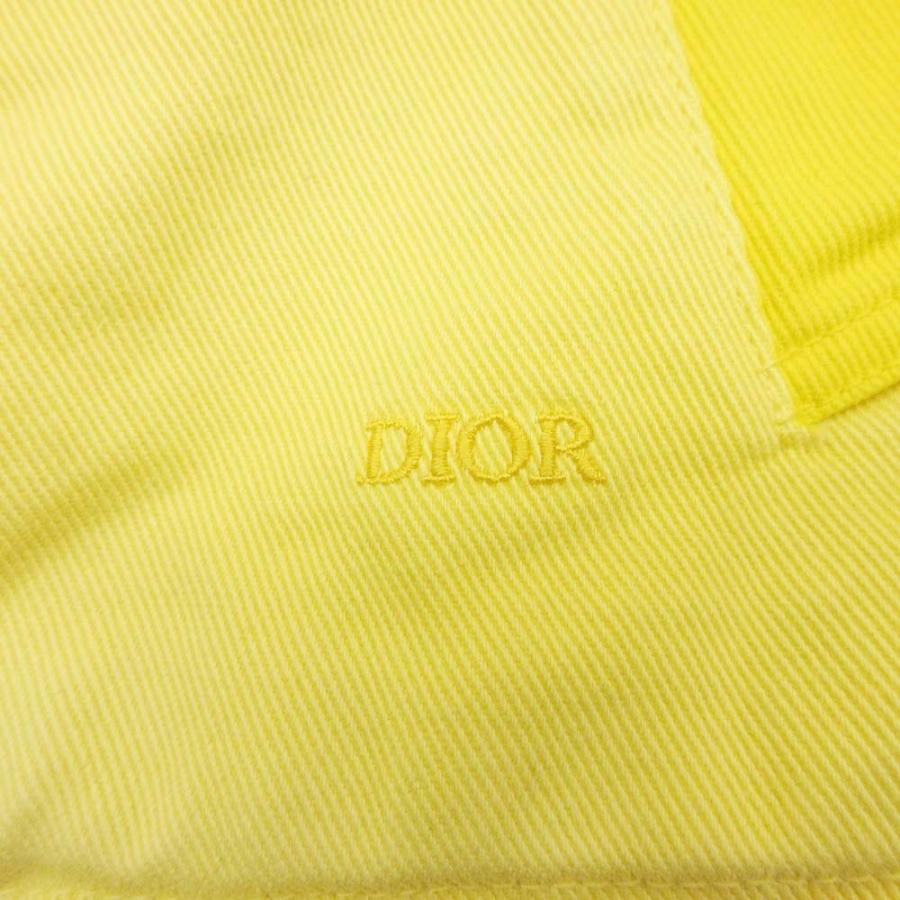 未使用 DIOR HOMME ディオール・オム 21aw ピータードイグコラボ オーバーサイズ コットンフーディー ジャケット ブルゾン 46 イエロー メンズ 古着 中古 | Dior HOMME | 06