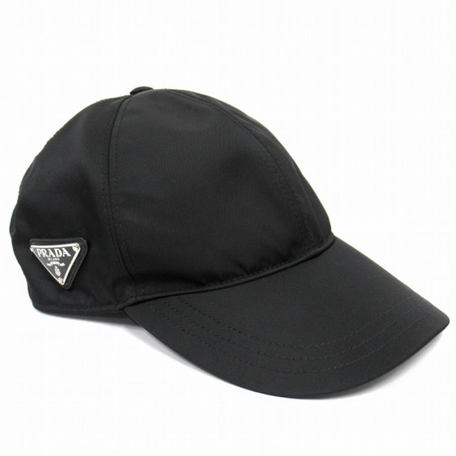 PRADA（プラダ） 美品 Re-Nylon ベースボール キャップ 帽子 6パネル 