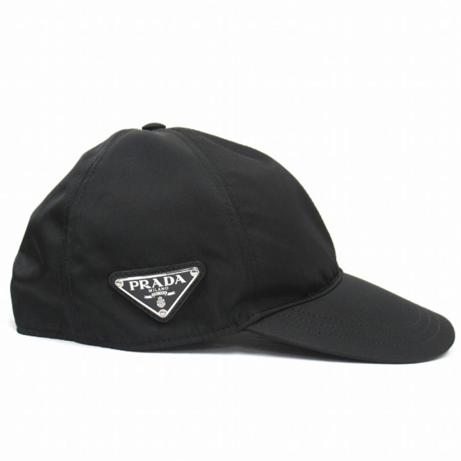 PRADA（プラダ） 美品 Re-Nylon ベースボール キャップ 帽子 6パネル 