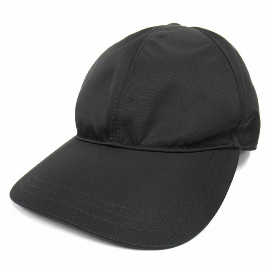 PRADA（プラダ） 美品 Re-Nylon ベースボール キャップ 帽子 6パネル 