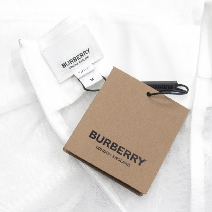 未使用 BURBERRY LONDON バーバリーロンドン 21aw シアー ボディスーツ シースルー スナップクロッチ トップス モックネック M 白 レディース 古着 中古 |  | 05