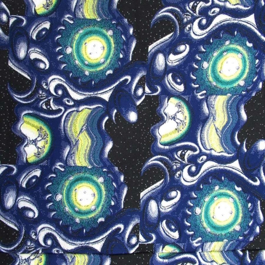 未使用 DIOR HOMME ディオール・オム 21aw ケニーシャーフ 総柄 ジャガード ブルゾン Wジップ ジャケット アウター 50 ブルー メンズ 古着 中古 | Dior HOMME | 06