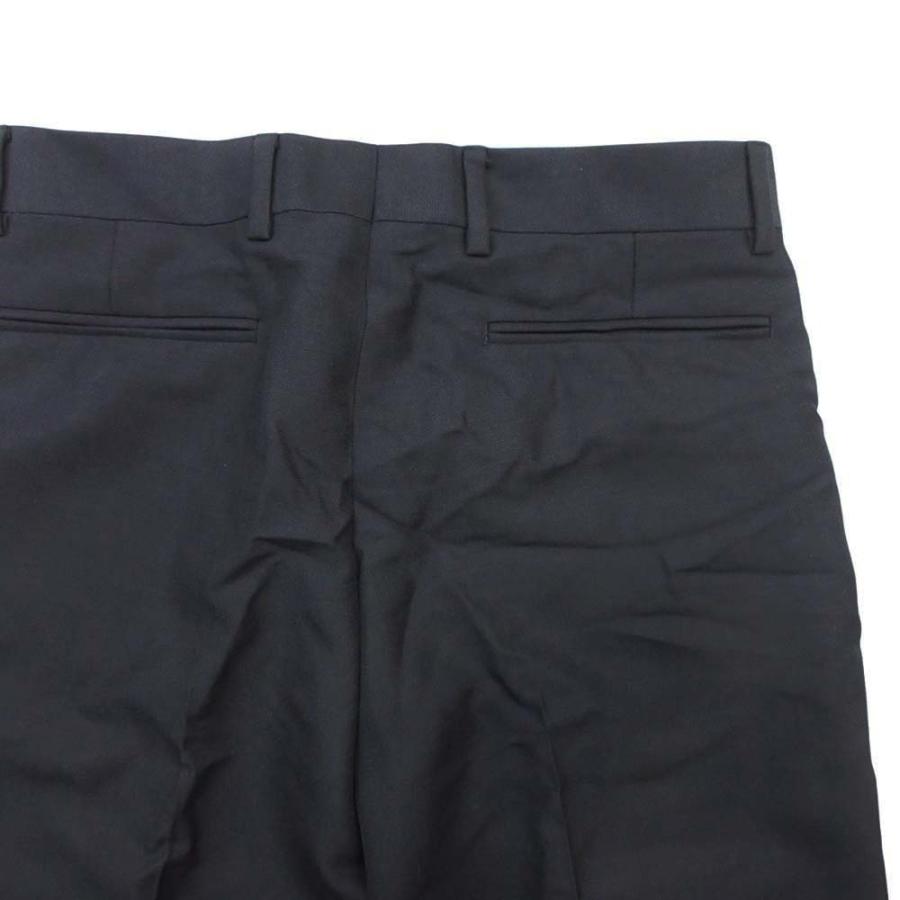 未使用 DIOR HOMME ディオール・オム ウールモヘア トラウザーパンツ センタープレス ノータック スラックス 46 紺 ネイビー メンズ 古着 中古 USED Dior HOMME 未使用 DIOR ディオール・オム ウールモヘア トラウザー