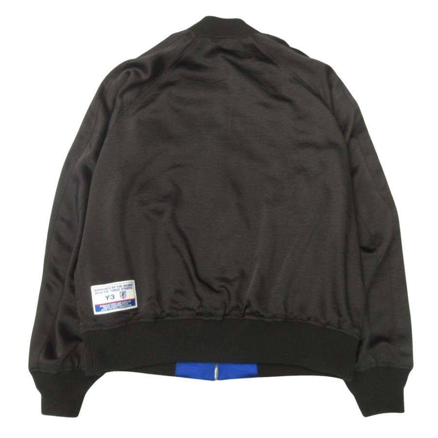良品 Y-3 ワイスリー JFA スーベニアジャケット スカジャン リバーシブル ブルゾン サッカー ヨウジヤマモト M 青 ブルー 黒 ブラック メンズ 古着 中古 | Y-3 | 02