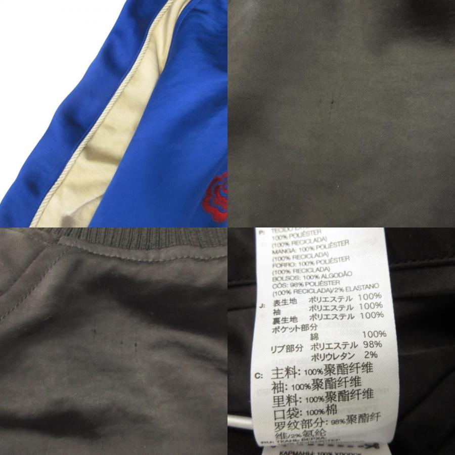 良品 Y-3 ワイスリー JFA スーベニアジャケット スカジャン リバーシブル ブルゾン サッカー ヨウジヤマモト M 青 ブルー 黒 ブラック メンズ 古着 中古 | Y-3 | 09