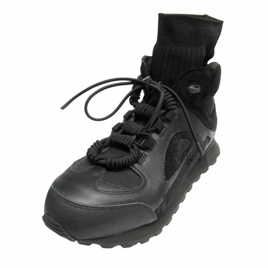 美品 Maison Margiela メゾンマルジェラ ソックネック セキュリティランナー ハイカット スニーカー ハイブリッド シューズ 41 黒 メンズ 古着 中古 | Maison Margiela | 02