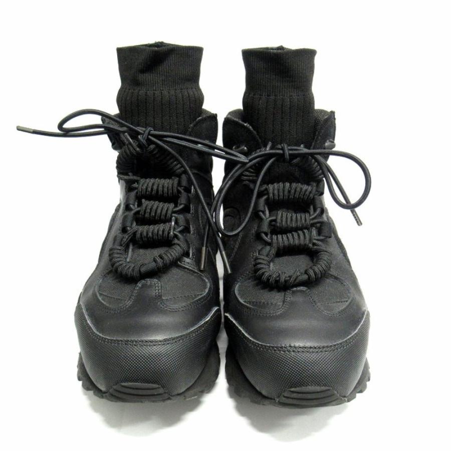 美品 Maison Margiela メゾンマルジェラ ソックネック セキュリティランナー ハイカット スニーカー ハイブリッド シューズ 41 黒 メンズ 古着 中古 | Maison Margiela | 03