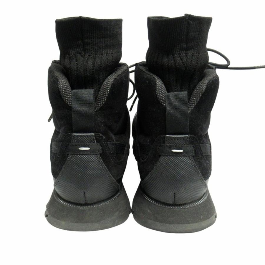 美品 Maison Margiela メゾンマルジェラ ソックネック セキュリティランナー ハイカット スニーカー ハイブリッド シューズ 41 黒 メンズ 古着 中古 | Maison Margiela | 04