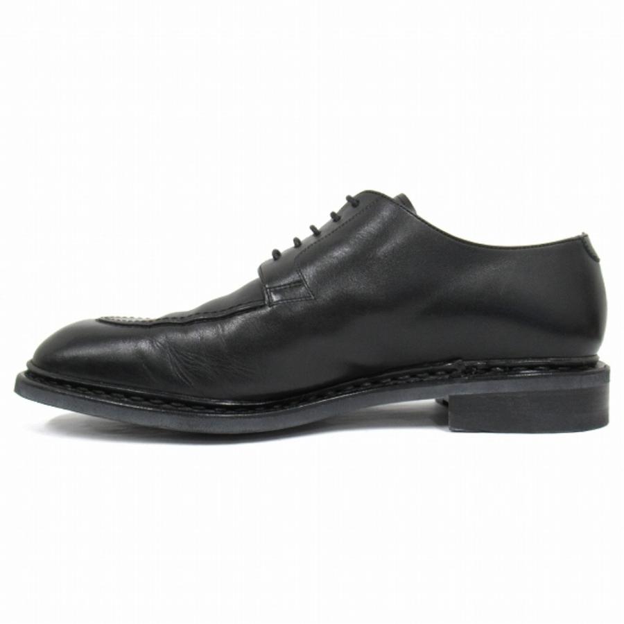 美品 Paraboot パラブーツ ROUSSEAU ルソー シューズ 革靴 カウレザー アクティブソール フランス製 サイズUK8 26.5cm 黒 ブラック メンズ 古着 中古 | Paraboot | 01