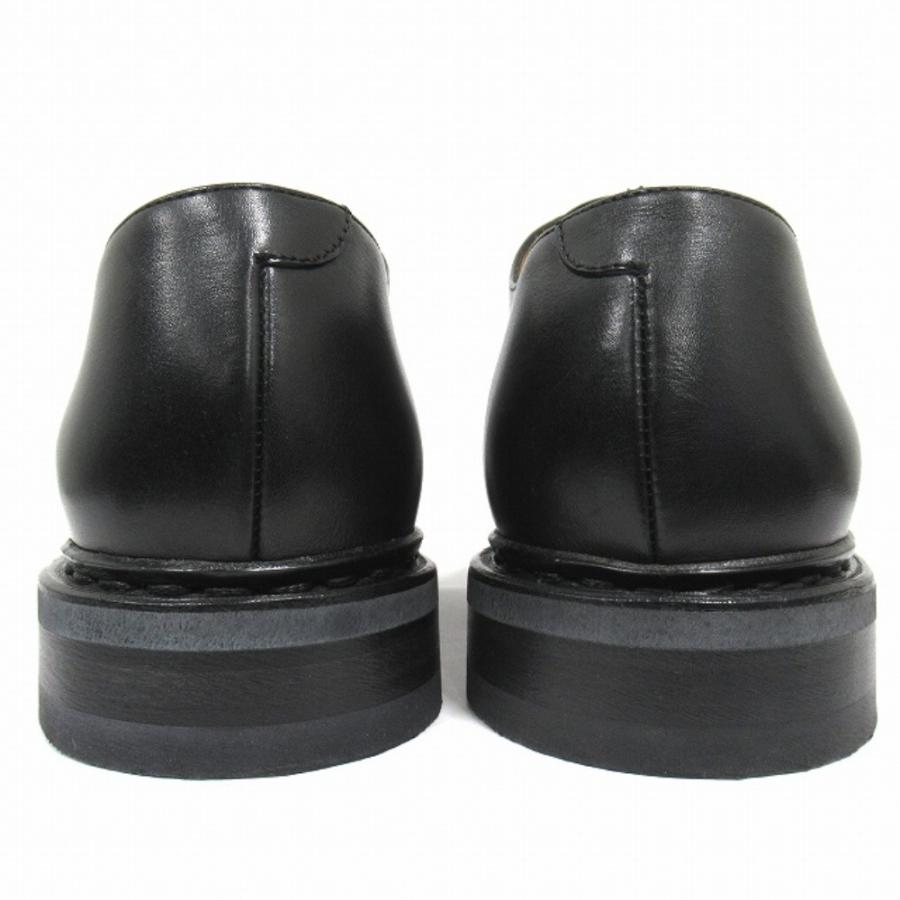 美品 Paraboot パラブーツ ROUSSEAU ルソー シューズ 革靴 カウレザー アクティブソール フランス製 サイズUK8 26.5cm 黒 ブラック メンズ 古着 中古 | Paraboot | 04