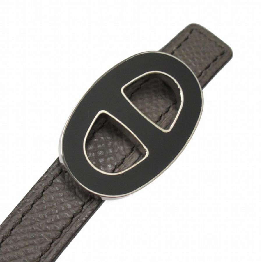 新品同様 HERMES エルメス シェーヌダンクル 13mm リバーシブル ベルト ヴォー・エプソン ヴォー・スイフト □Q刻印 75cm オークル/エタン レディース 古着 中古_3