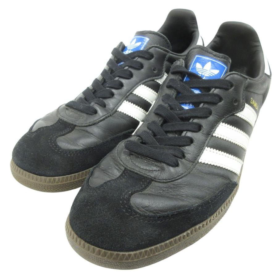 良品 adidas アディダス Samba サンバ スニーカー シューズ 靴 スエード レザー B75807 サイズ27.5cm 黒 ブラック  メンズ 古着 中古 | ADEAM | 02