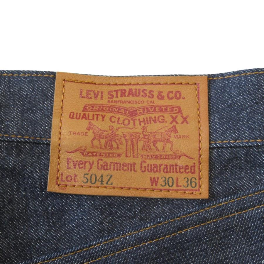 未使用 Levi's リーバイス LVC 504ZXX リジット デニム パンツ 日本製 90's デッドストック W30 L36 インディゴブルー メンズ 古着 中古 USED Levi's（リーバイス） 未使用 LVC 504ZXX リジット デニム パンツ 日本