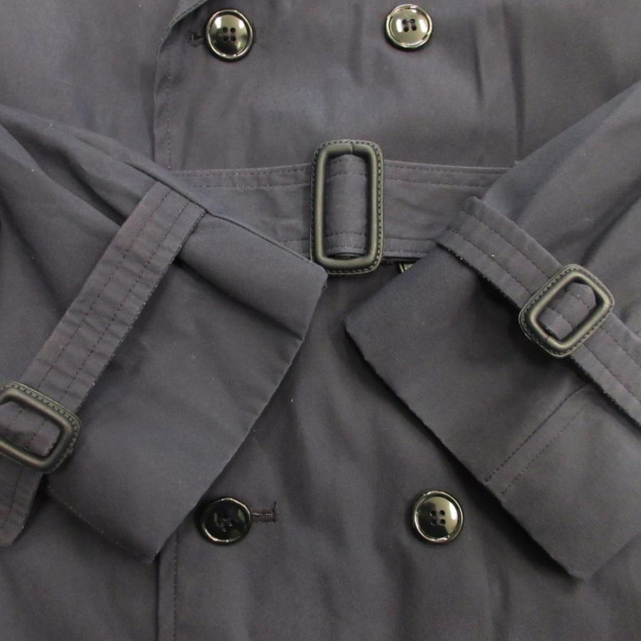良品 MILITARY ミリタリー US.NAVY トレンチ コート ジャケット ブルゾン アメリカ海軍 オールド 44R ネイビー  メンズ 古着 中古 | MILITARY | 03