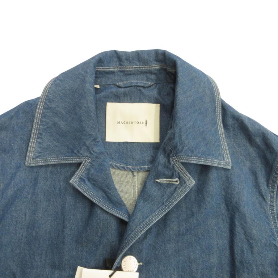 未使用 Mackintosh × EDIFICE マッキントッシュ エディフィス 26ss Humbie デニム ハンビー コート ジャケット ブルゾン 40 インディゴ メンズ 古着 中古 | Mackintosh | 02