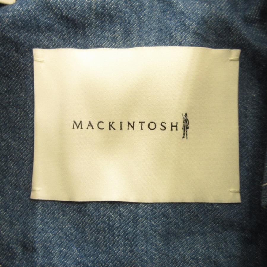 未使用 Mackintosh × EDIFICE マッキントッシュ エディフィス 26ss Humbie デニム ハンビー コート ジャケット ブルゾン 40 インディゴ メンズ 古着 中古 | Mackintosh | 04