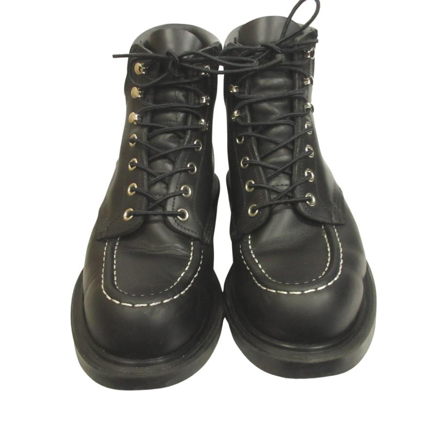 良品 RED WING レッドウィング SuperSole 6-inch Moc スーパーソール 6インチ モック ブーツ シューズ レザー 8133 25.5cm ブラック メンズ 古着 中古 |  | 03